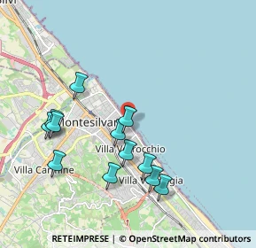 Mappa Via Aldo Moro, 65015 Pianella PE, Italia (2.02667)