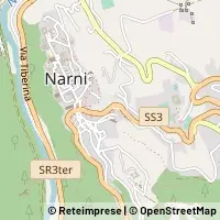 Mapa Narni