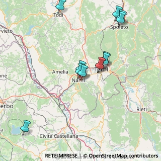Mappa Via Curva dell'Edera, 05035 Narni TR, Italia (16.59)