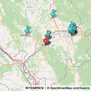 Mappa Via Vittorio Emanuele, 05035 Narni TR, Italia (8.0935)