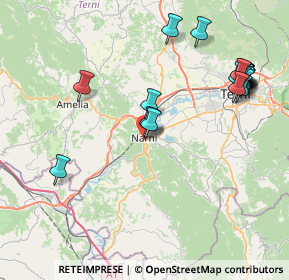 Mappa Via Vittorio Emanuele, 05035 Narni TR, Italia (9.759)