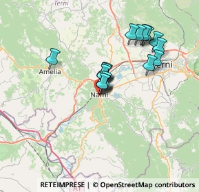 Mappa Via Vittorio Emanuele, 05035 Narni TR, Italia (5.84526)