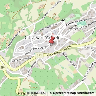 Mappa Via Gabriele D'Annunzio, 10, 65013 Città Sant'Angelo, Pescara (Abruzzo)