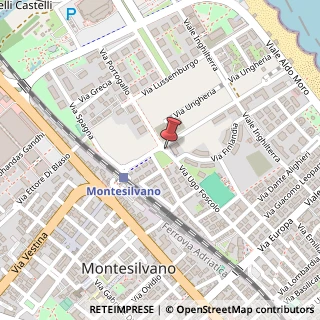 Mappa Corso Strasburgo, 5, 65015 Montesilvano, Pescara (Abruzzo)