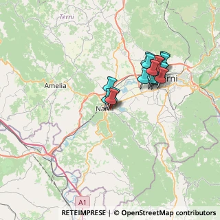 Mappa Via del Palazzone, 05035 Narni TR, Italia (6.72)