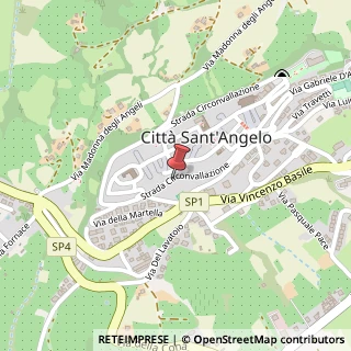 Mappa Via Circonvallazione, 17, 65013 Città Sant'Angelo, Pescara (Abruzzo)