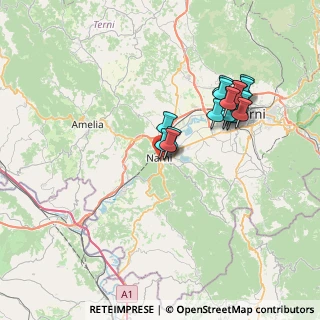 Mappa Vicolo del Moro, 05035 Narni TR, Italia (7.259)