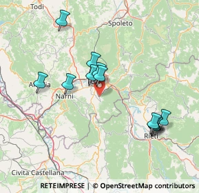 Mappa Strada di S. Rocco, 05039 Stroncone TR, Italia (15.38917)