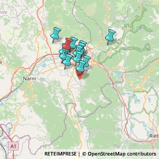 Mappa Strada di S. Rocco, 05039 Stroncone TR, Italia (5.29615)