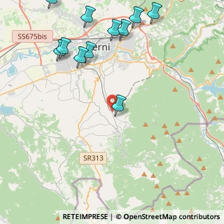 Mappa Strada di S. Rocco, 05039 Stroncone TR, Italia (5.8)