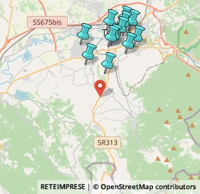 Mappa Strada Regionale, 05100 Terni TR, Italia (4.48583)