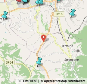 Mappa Strada Regionale, 05100 Terni TR, Italia (3.73462)