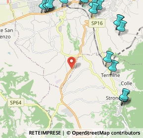 Mappa Strada Regionale, 05100 Terni TR, Italia (3.3495)