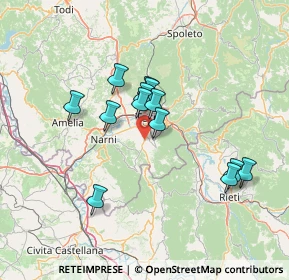 Mappa Strada Regionale, 05100 Terni TR, Italia (12.30462)