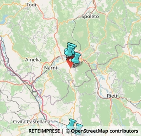 Mappa Strada Regionale, 05100 Terni TR, Italia (28.02)