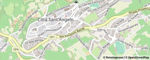 Mappa Città Sant'Angelo
