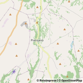 Mappa Piansano