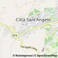 Hartă Città Sant'Angelo