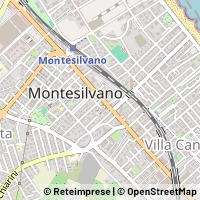 Karte Montesilvano