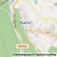 Mapa Narni