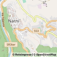 Mapa Narni