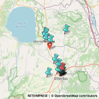 Mappa Via Cassia Nord km 93, 01027 Montefiascone VT, Italia (8.0295)