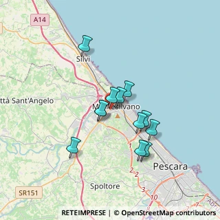 Mappa Via Sannio, 65015 Montesilvano PE, Italia (2.90083)