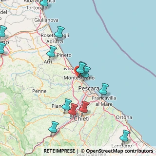 Mappa Via Sannio, 65015 Montesilvano PE, Italia (22.556)