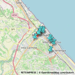 Mappa Via Sannio, 65015 Montesilvano PE, Italia (1.00091)