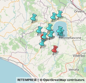 Mappa Via Guglielmo Marconi, 01010 Cellere VT, Italia (9.86333)