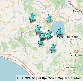 Mappa Via Guglielmo Marconi, 01010 Cellere VT, Italia (8.30714)