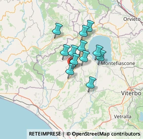Mappa Via Guglielmo Marconi, 01010 Cellere VT, Italia (9.15167)