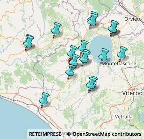 Mappa Via Guglielmo Marconi, 01010 Cellere VT, Italia (14.73211)