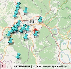 Mappa 05039 Terni TR, Italia (9.406)