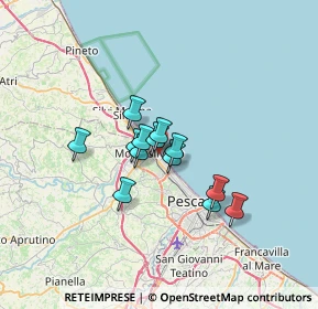 Mappa Via Liguria, 65015 Montesilvano PE, Italia (4.64154)