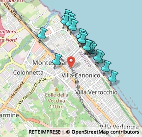 Mappa Via Corno Grande, 65015 Montesilvano PE, Italia (0.825)