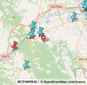 Mappa Strada, 05035 Narni TR, Italia (7.2685)