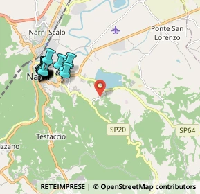 Mappa Strada, 05035 Narni TR, Italia (2.382)