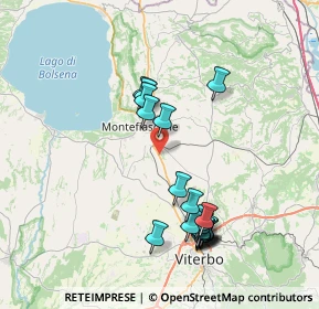 Mappa Km 93.800, 01027 Montefiascone VT, Italia (8.0725)