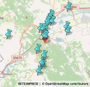 Mappa VIA Porta Romana S.S.3 Flaminia KM 84+630 SNC, 05035 Narni TR, Italia (3.5095)