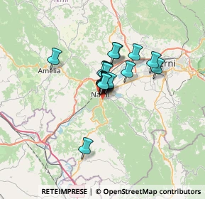 Mappa VIA Porta Romana S.S.3 Flaminia KM 84+630 SNC, 05035 Narni TR, Italia (3.7875)