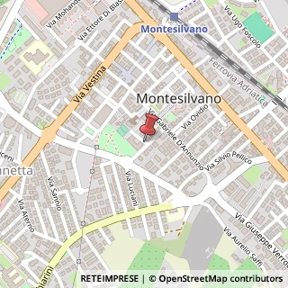 Mappa Via Antonio Gramsci, 3/4, 65122 Montesilvano, Pescara (Abruzzo)