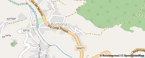 Mappa Borbona