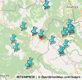 Mappa Via dei Macelli, 02010 Borbona RI, Italia (9.2655)