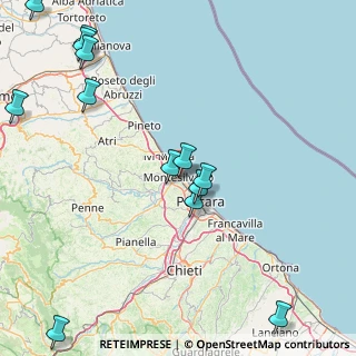 Mappa Via Gabriele D'Annunzio, 65100 Pescara PE, Italia (22.87769)