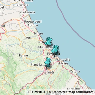 Mappa Via Gabriele D'Annunzio, 65100 Pescara PE, Italia (8.675)