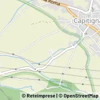 Karte Capitignano