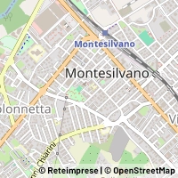 Mapa Montesilvano