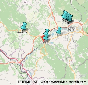Mappa Vicolo del Teatro, 05035 Narni TR, Italia (7.68667)