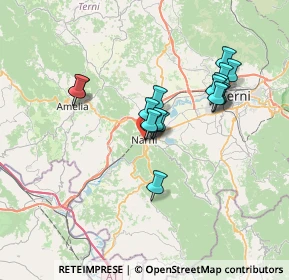 Mappa Via dei Nobili, 05035 Narni TR, Italia (6.11294)